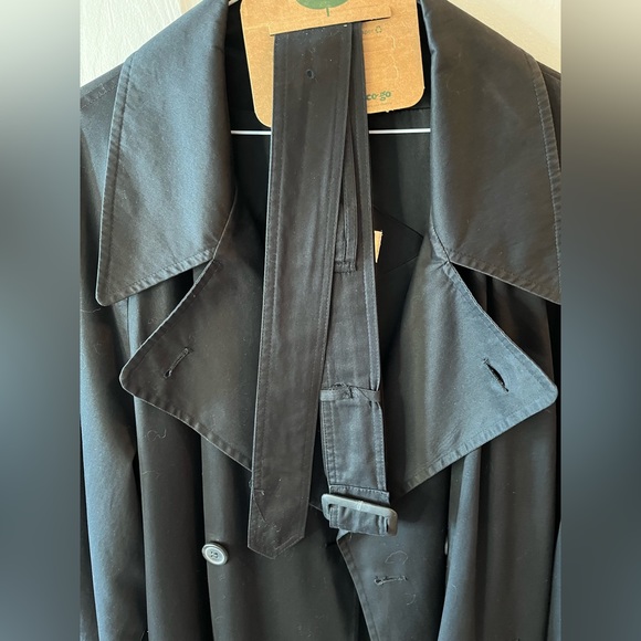 Vintage 80’s Yves Saint Laurent Trench Coat sz 40 - Picture 3 of 10